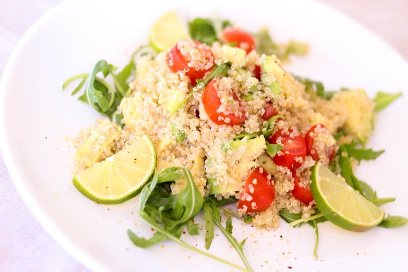 Quinoa Salad with Roasted Vegetables